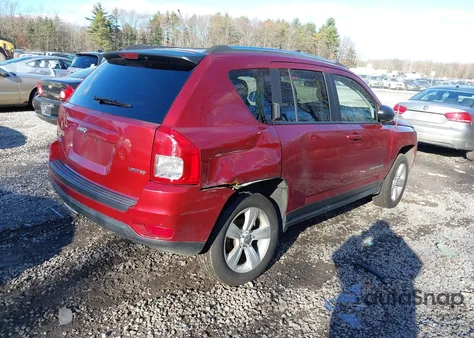 2012 Jeep Compass Sport из США, поврежденный, VIN 1C4NJDBB0CD578461